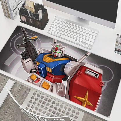 90x40cm Mouse Pad Mechanical Warrior RX-78-2 G-gundam Large Game Keyboard Pad Rubber Desk Mouse Mat Tapis Souris Gaming Mousepad
