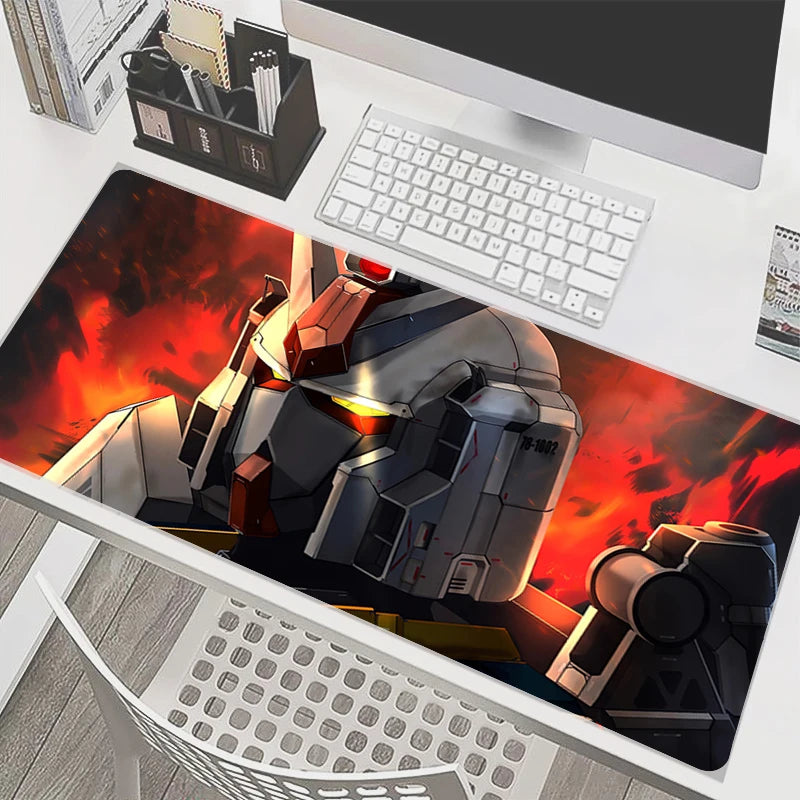 90x40cm Mouse Pad Mechanical Warrior RX-78-2 G-gundam Large Game Keyboard Pad Rubber Desk Mouse Mat Tapis Souris Gaming Mousepad
