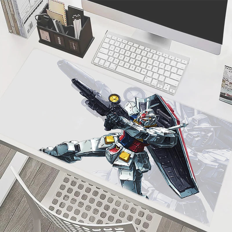 90x40cm Mouse Pad Mechanical Warrior RX-78-2 G-gundam Large Game Keyboard Pad Rubber Desk Mouse Mat Tapis Souris Gaming Mousepad